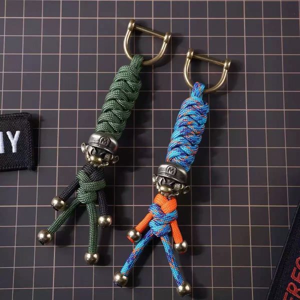 Car Keychain Brass Pendant Bag Accessories E Knife Pendant